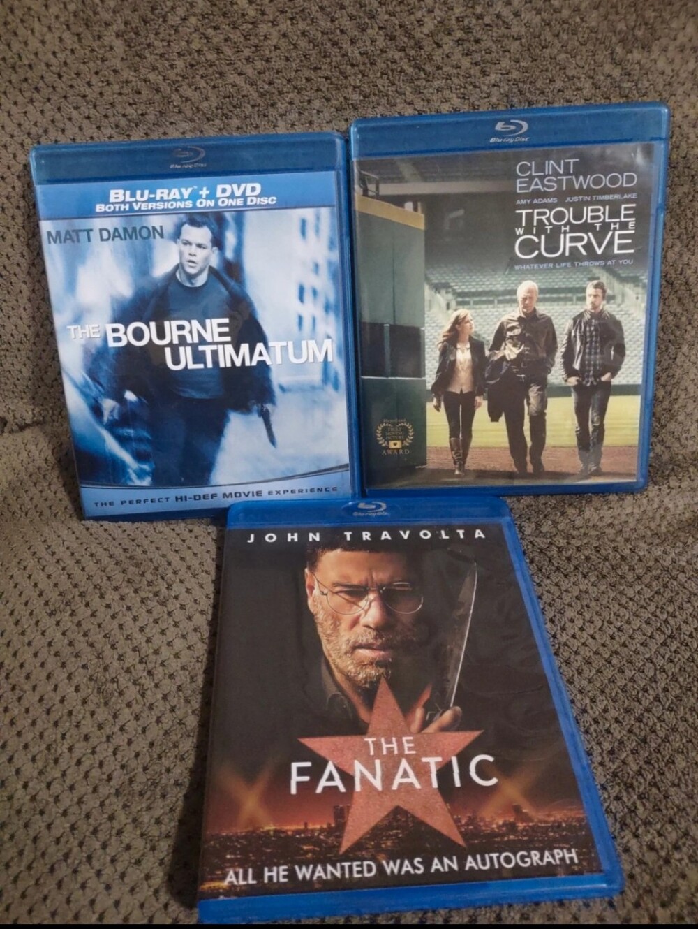 Action Suspense Movie Bundle Blu-ray x3 (John, Clint, & Matt, Action Packed)